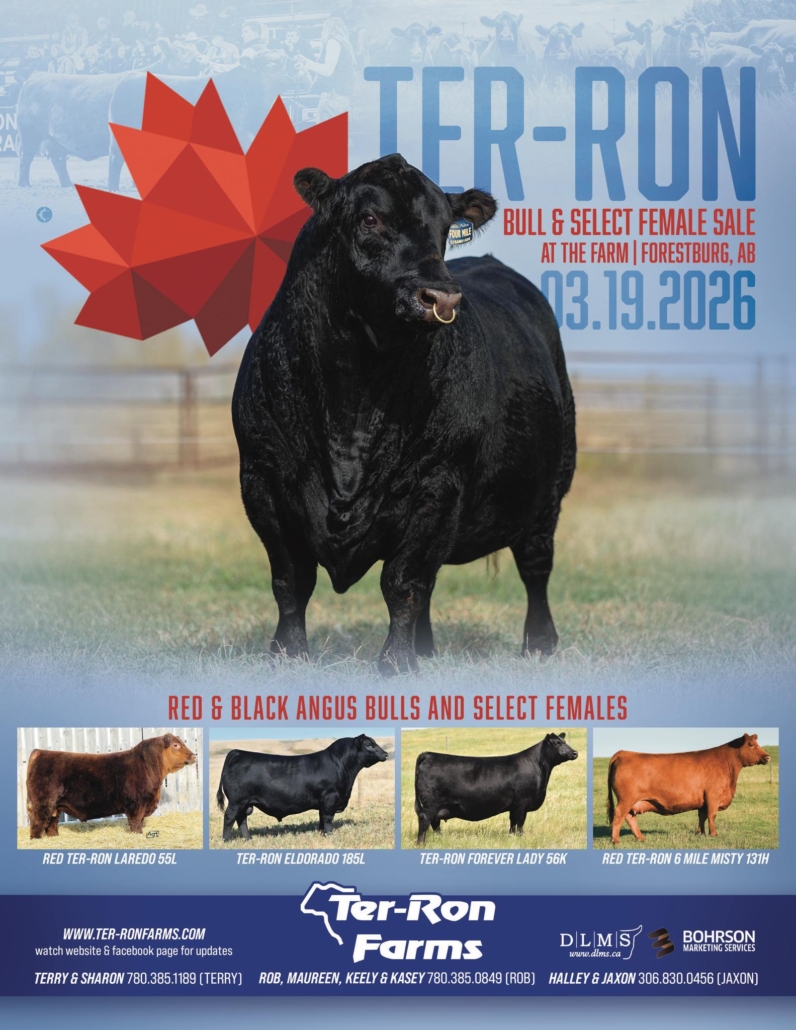 Ter-Ron 2026 Bull Sale Ad Ter-Ron 2026 Bull Sale Ad
